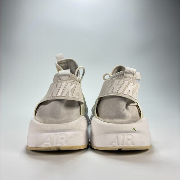 Nike Air Huarache Run Ultra White Beige Sneakers 819685-101 Men's Size 11 - Picture 5 of 11